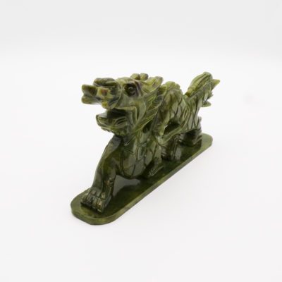Jade Dragon Carving (Approx. Weight: 380g) - Image 4