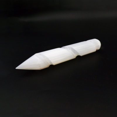Selenite Spiral Wand (15cm x 2.5cm) - Image 2