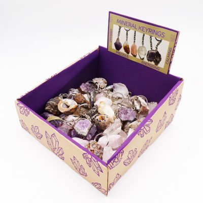 Mineral Keyrings Counter Box (60pcs) - Image 3