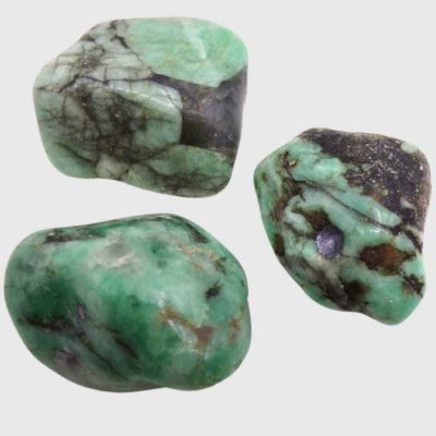 Large Emerald Tumblestone (A) (30mm-50mm)
