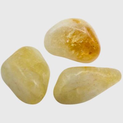 Large Citrine Tumblestone (30-40mm)