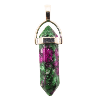 Wholesale Ruby In Zoisite Fixed Point Pendant