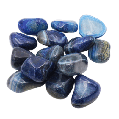 Blue Banded Agate Tumblestones (15-25mm)