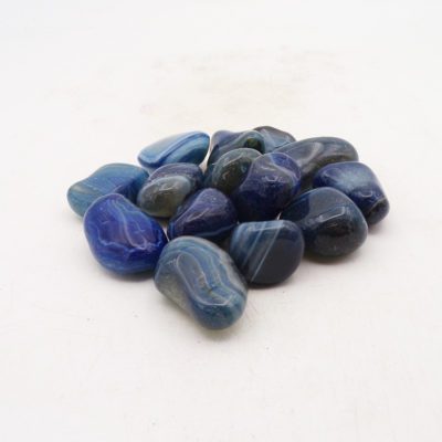 Blue Banded Agate Tumblestones (15-25mm) - Image 2