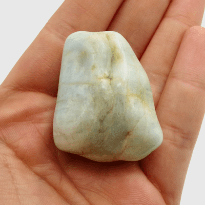 Large Aquamarine Tumblestone (B) (30mm-50mm) - Image 3