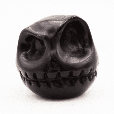 Black Obsidian Jack Skellington - Approx Dimensions (30mm x 30mm) - Image 2