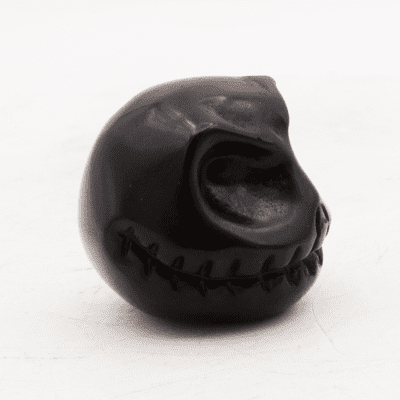 Black Obsidian Jack Skellington - Approx Dimensions (30mm x 30mm) - Image 4