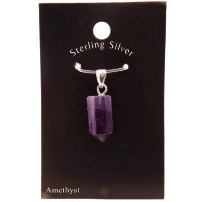 Amethyst Point Pendant (925 Silver)