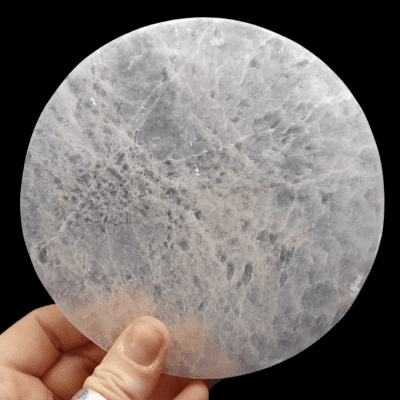 15cm Selenite Round Charging Plate - Image 2