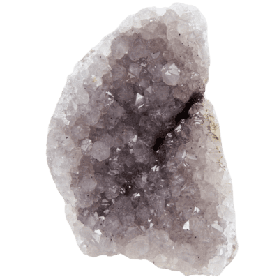 Wholesale Snowy Amethyst Druze Formation