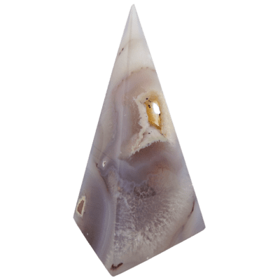 Wholesale Natural Agate Druzy Pyramid