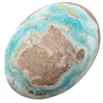 Wholesale Blue Aragonite Palmstone