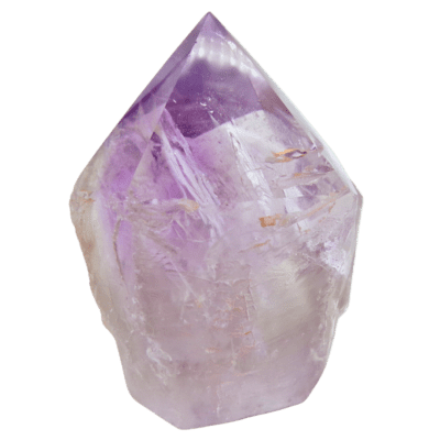 Wholesale Inclusion Amethyst Cut Base Point