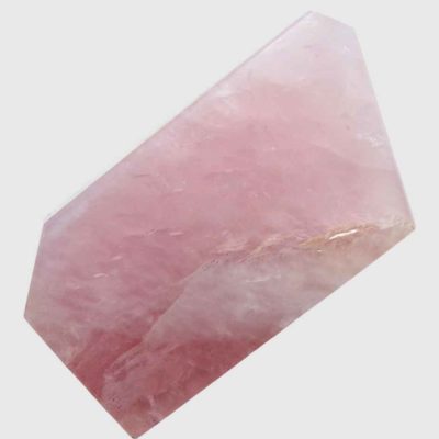 Rose Quartz Polished Freeform (75mm x 46mm) - Image 4