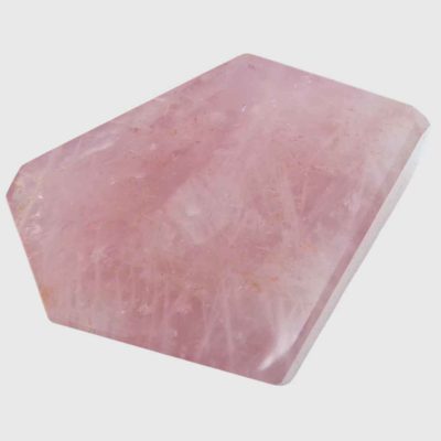 Rose Quartz Polished Freeform (85mm x 60mm) - Image 2