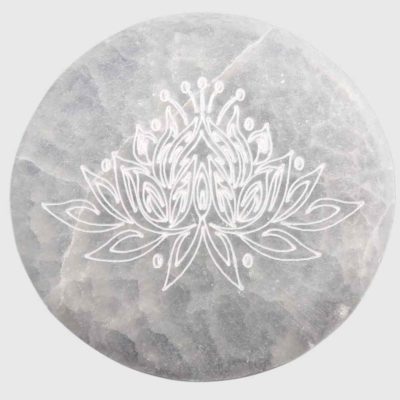 Wholesale Selenite Grand Flower Charging Disk