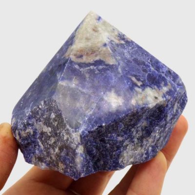 Sodalite Cut Base Point (65mm x 85mm) - Image 4