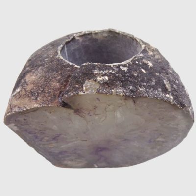 Purple Agate Tealight Holder (85mm x 95mm) - Image 3