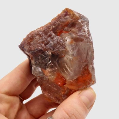 Tangerine Quartz Natural Point (60mm x 75mm) - Image 5