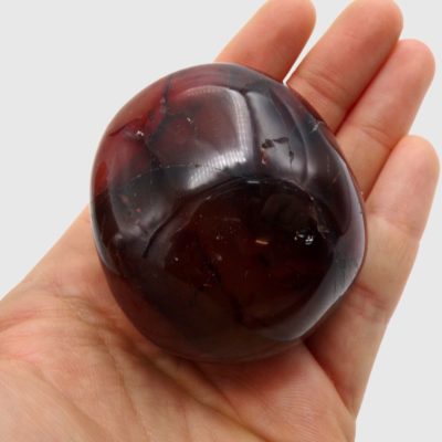Carnelian Palmstone (60mm x 55mm) - Image 5