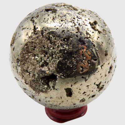 Druzy Pyrite Sphere (60mm) - Image 3