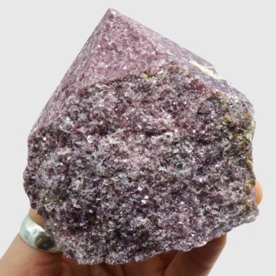 Lepidolite Cut Base Point (80mm) - Image 4