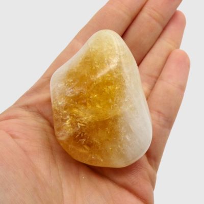 Large Citrine Tumblestone (50-60mm) - Image 3