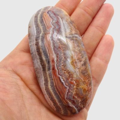 Amethyst Jasper Palmstone (85mm x 40mm) - Image 4