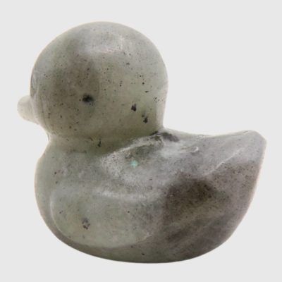 Labradorite Duck (Approx: 25mm x 28mm) - Image 2