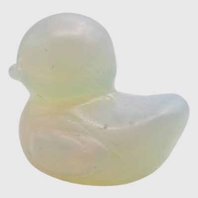 Opalite Duck (Approx: 25mm x 28mm) - Image 2