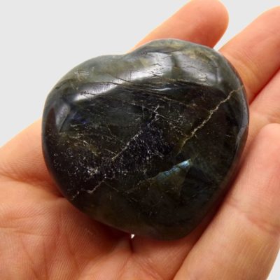 Labradorite Heart (45mm x 45mm) - Image 4