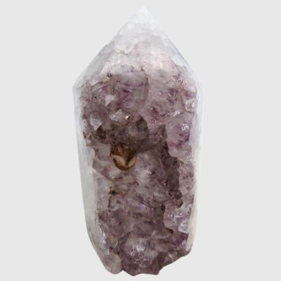 Wholesale Part-Polished Amethyst & Agate Point