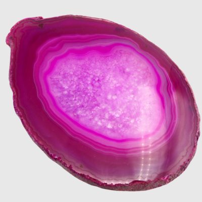 Pink Agate Slice (165mm x 125mm) - Image 3