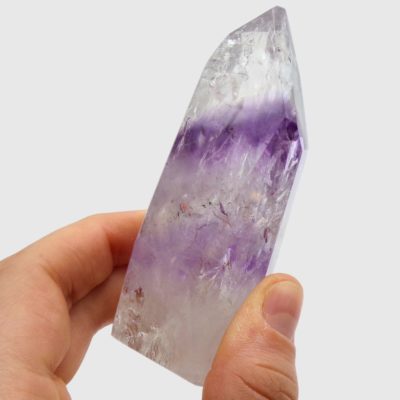 Phantom Amethyst Polished Point (100mm x 42mm) - Image 5