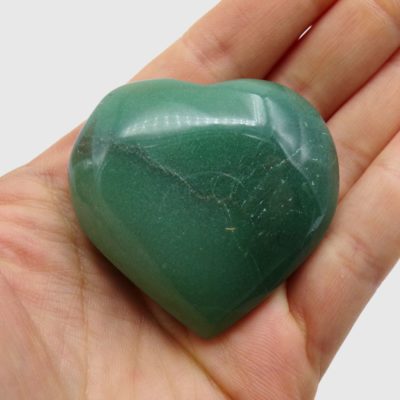 Green Aventurine Heart (55mm x 50mm) - Image 4