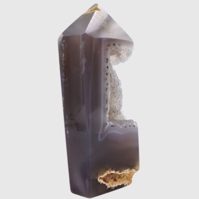 Agate Geode Part-Polished Point (114mm) - Image 3