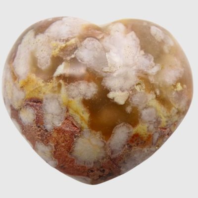 Wholesale Flower Agate Heart