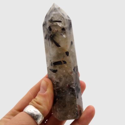 Tourmalinated Quartz Polished Points Tray Deal (1.18KG) 35% OFF! - Image 4