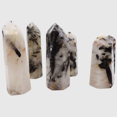 Tourmalinated Quartz Polished Points Tray Deal (1.18KG) 35% OFF! - Image 3