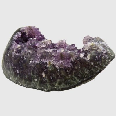 Uruguayan Amethyst Flat Geode (540g) - Image 4