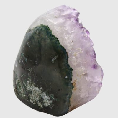 Polished Uruguayan Amethyst Druze Formation (658g) - Image 3