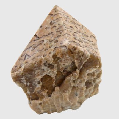 Peach Moonstone Cut Base Point (75mm x 80mm) - Image 2