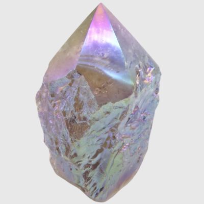 Aura Smoky Quartz Cut Base Point (95mm) - Image 2