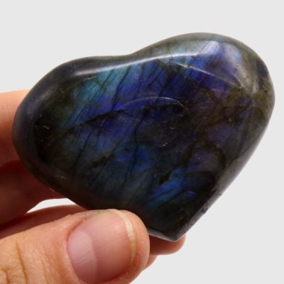 Labradorite Heart (50mm x 65mm) - Image 3
