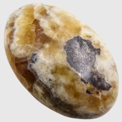 Bumblebee Calcite Palmstone (70mm x 45mm) - Image 2