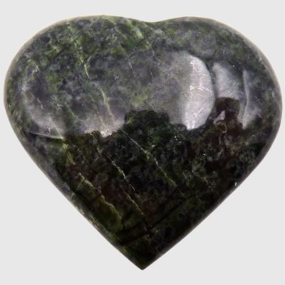 Jungle Jade Heart (70mm x 68mm) - Image 2