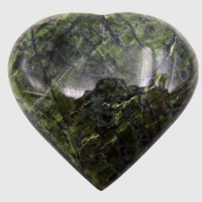 Jungle Jade Heart (70mm x 70mm) - Image 2