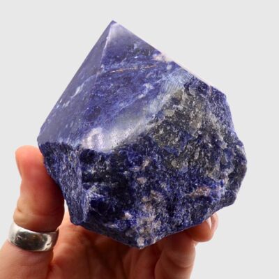 Sodalite Cut Base Point (80mm x 85mm) - Image 3
