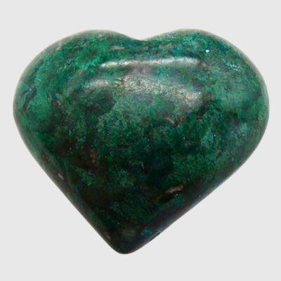 Chrysocolla Heart (55mm x 46mm) - Image 2
