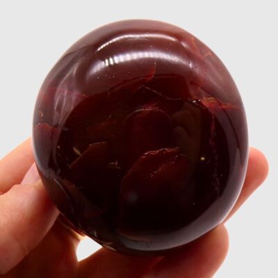 Carnelian Palmstone (70mm x 60mm) - Image 3